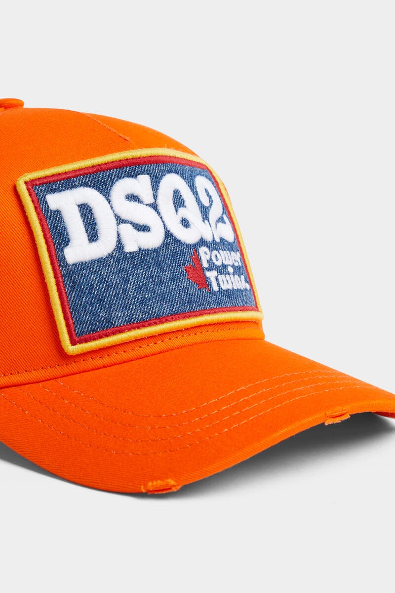 DSQ2 DENIM PATCH BASEBALL CAP - 5