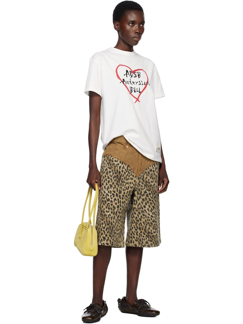 Andersson Bell White Heart Kelly Logo T-shirt outlook