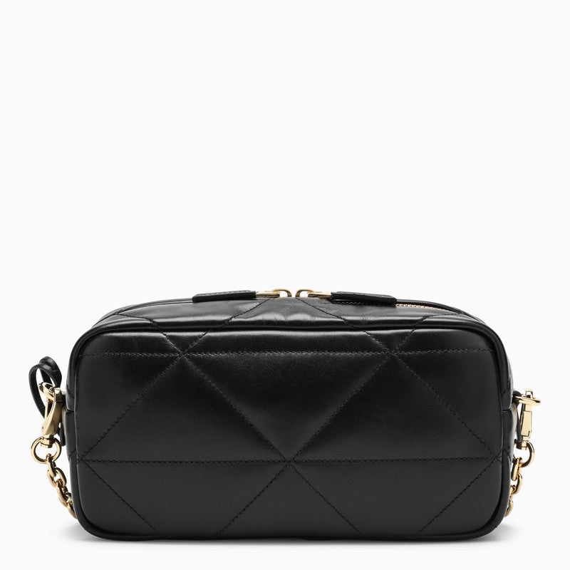 Prada Prada Black Quilted Leather Camera Bag luosophy REVERSIBLE