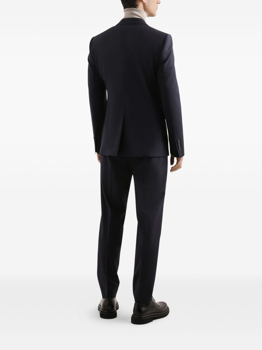 pleat-detail trousers - 3