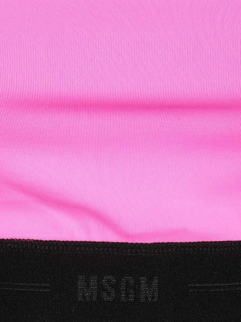 elastic-waistband tank top - 3