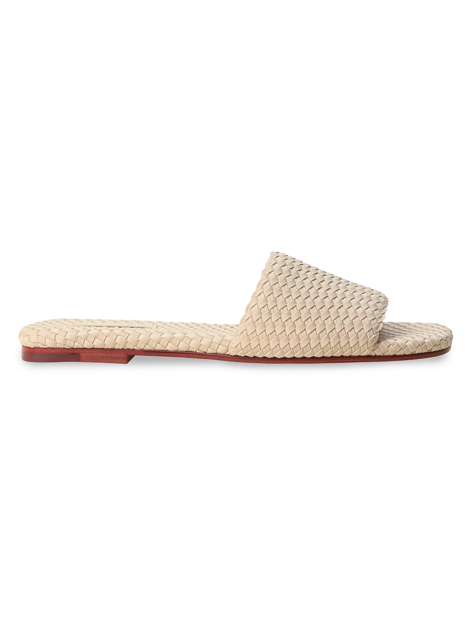 Women's St. Barths Slide Sandals - Ecru - 1