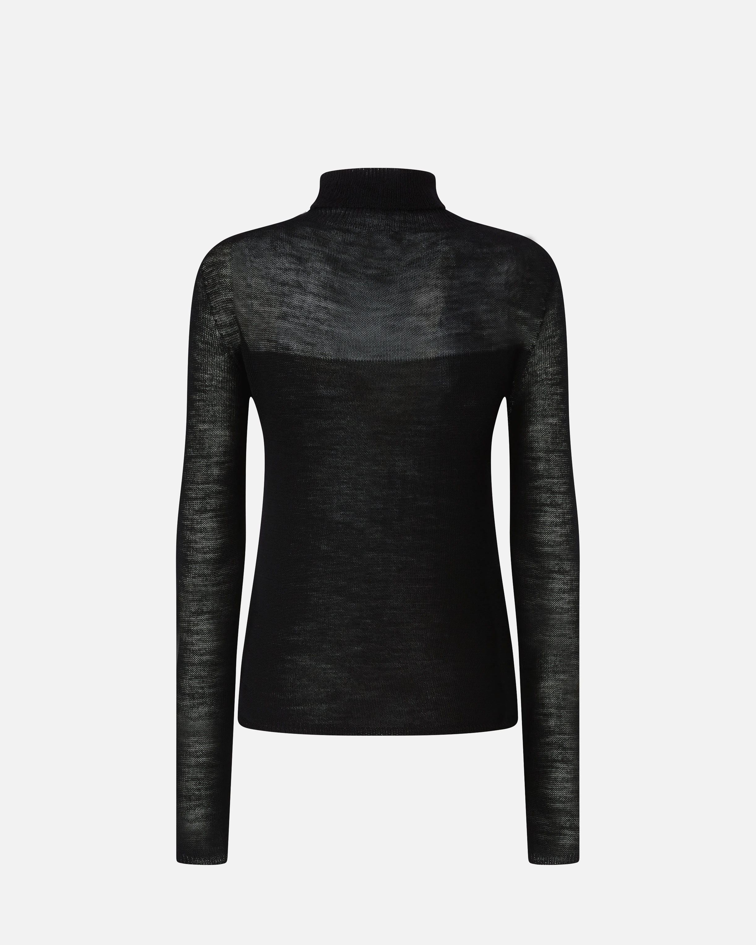 TURTLENECK SWEATER IN THIN WOOL - 2