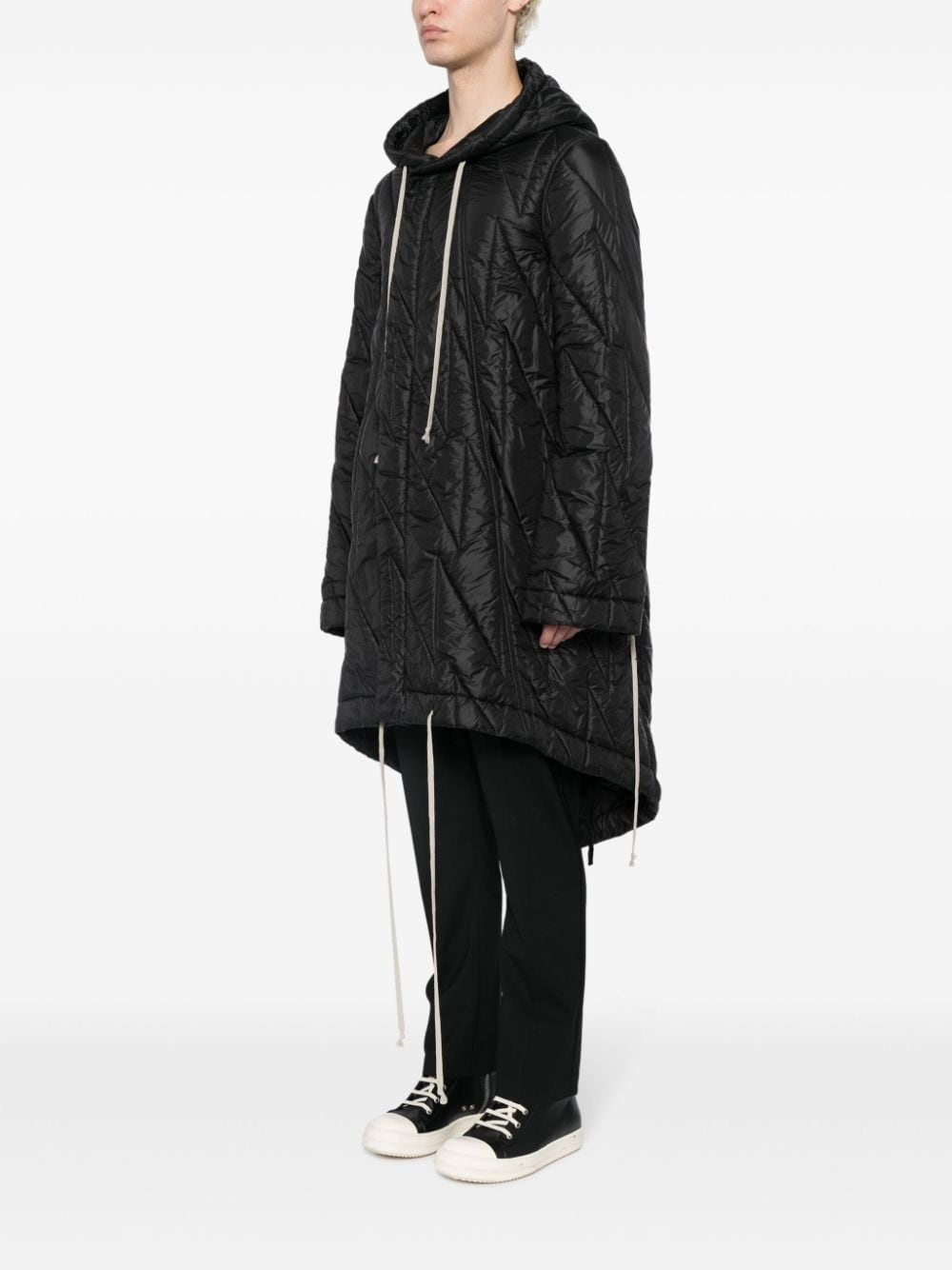 fishtail hooded parka - 3