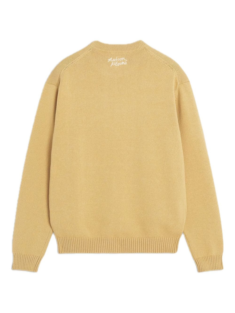 fox-intarsia wool sweater - 2
