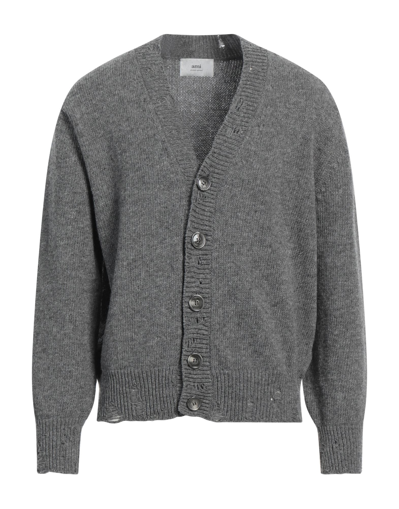 Grey Men's Cardigan - 1