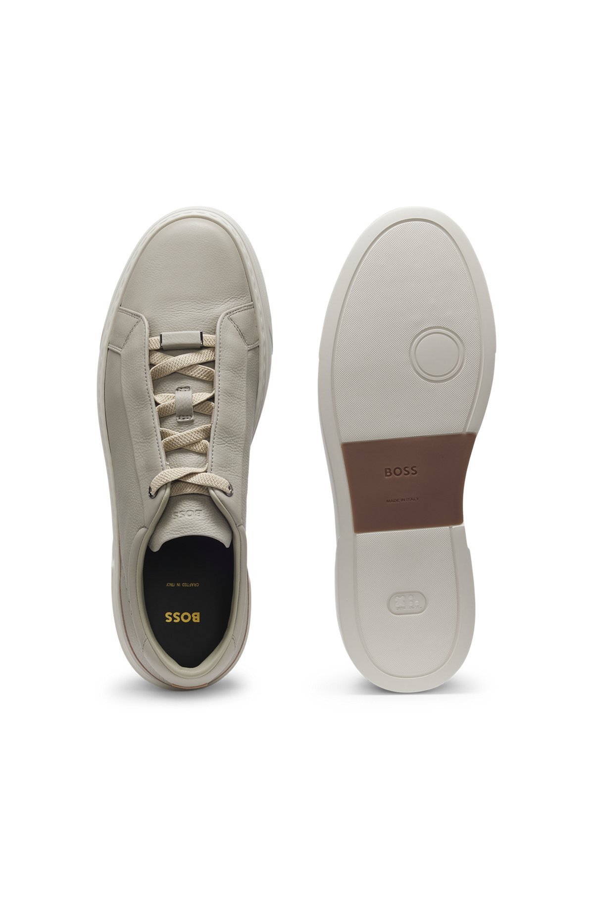 GARY GRAINED-LEATHER TRAINERS WITH XL EXTRALIGHT® OUTSOLE - 4
