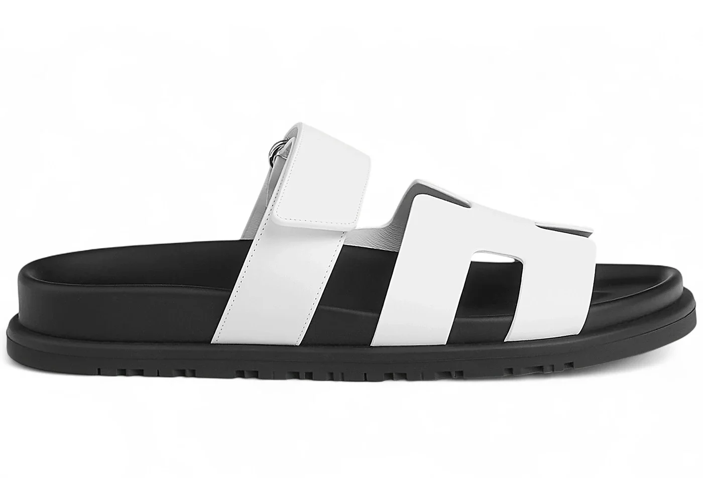 Hermes Chypre Sandal Blanc Calfskin (Women's) - 1