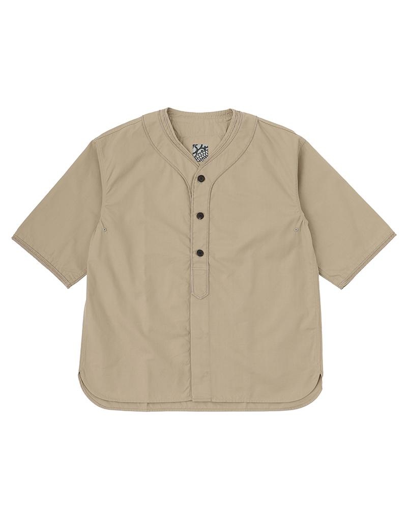 DUGOUT SHIRT S/S BEIGE - 1