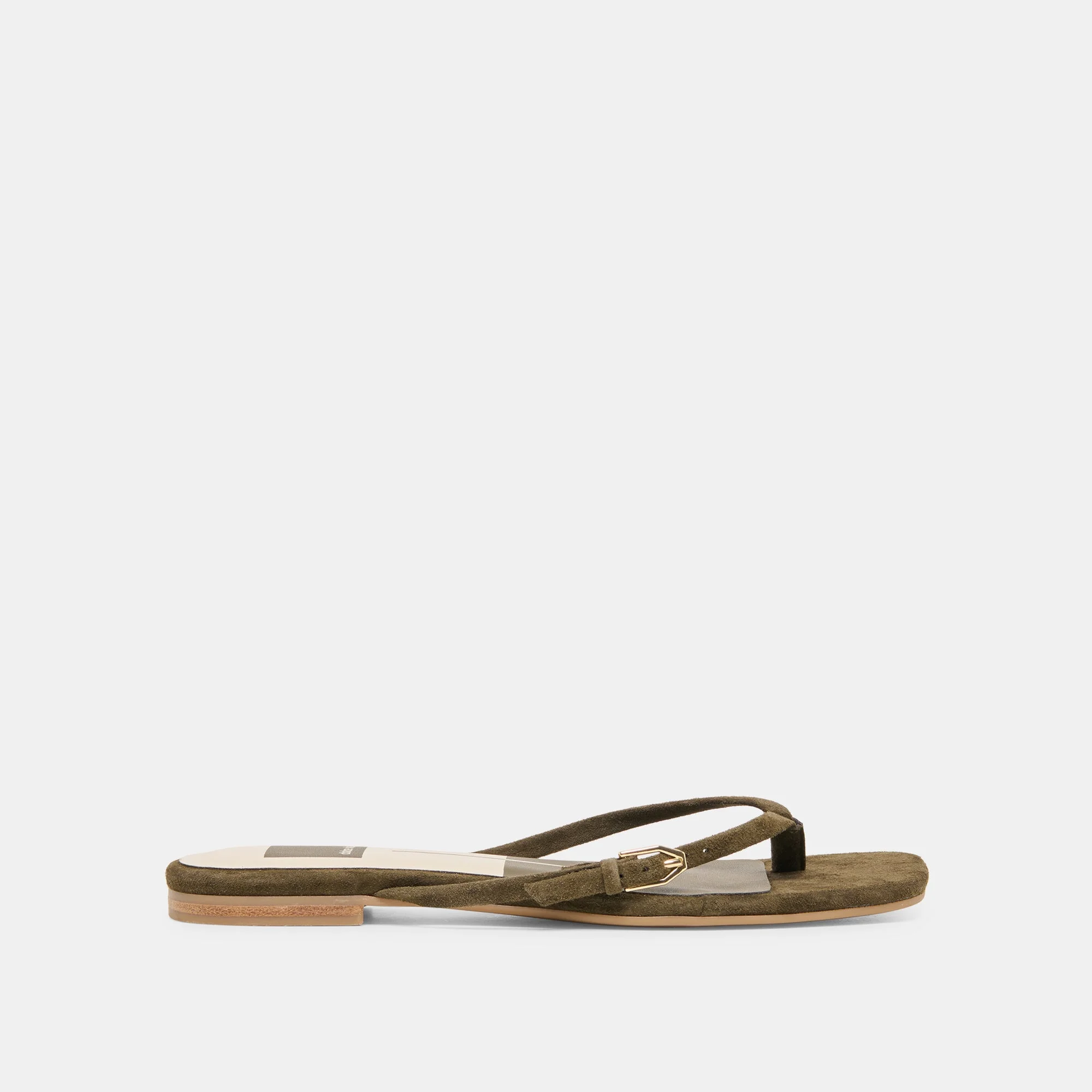 MALTA SANDALS DK OLIVE SUEDE - 1