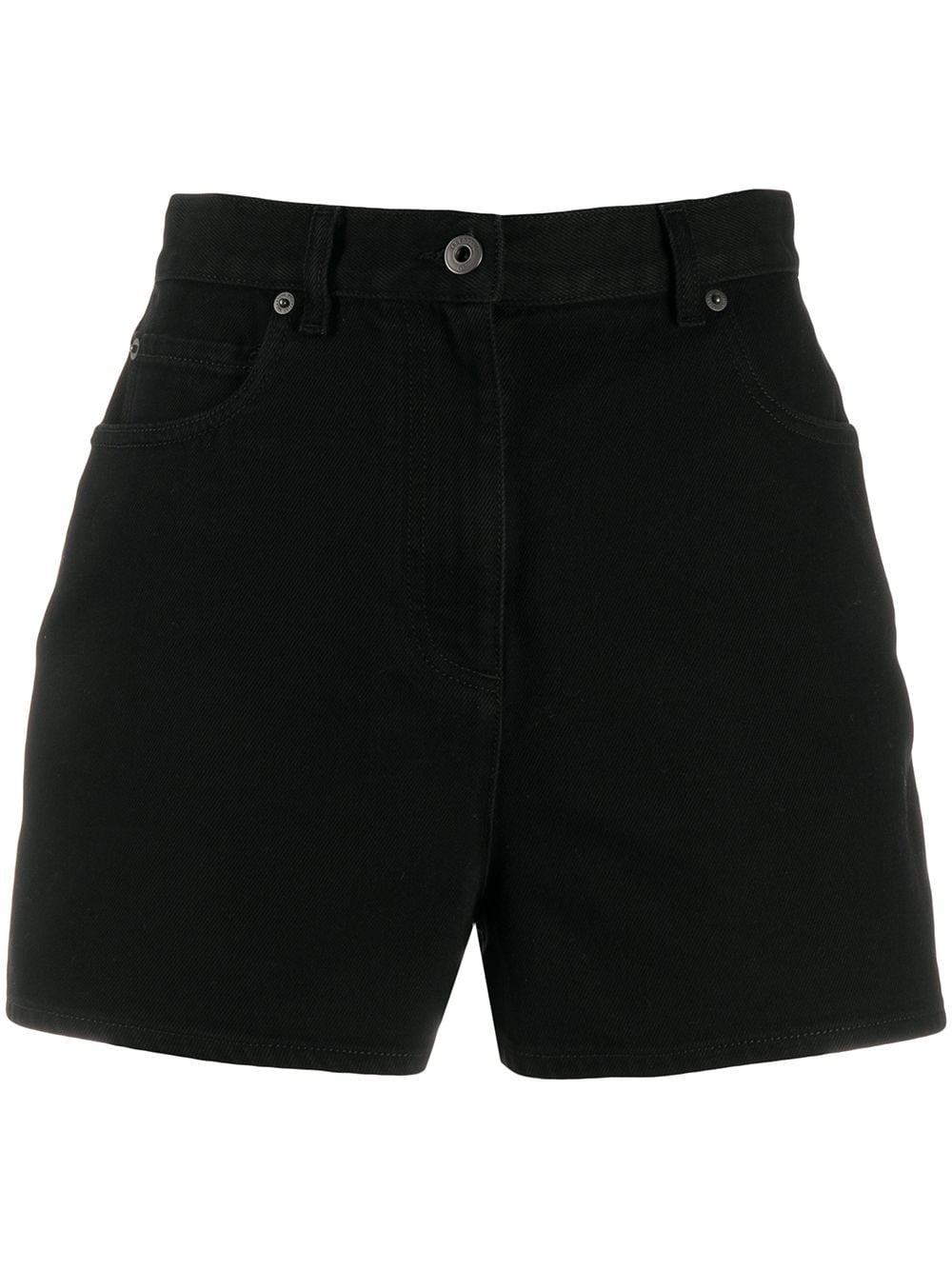 VLTN STAR denim shorts - 1