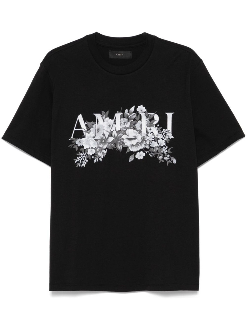Garden-print T-shirt 1
