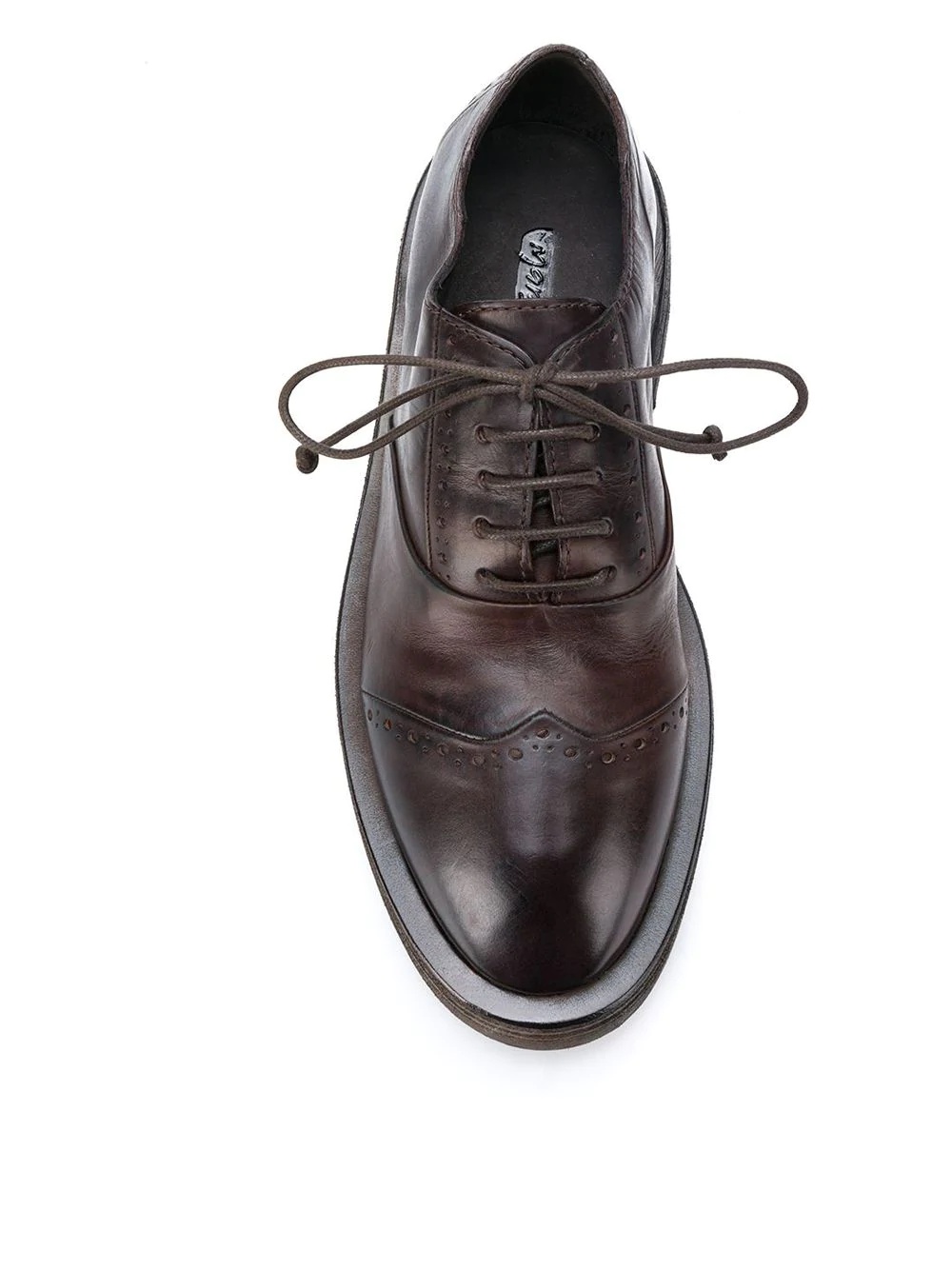 classic embroidered brogues - 4