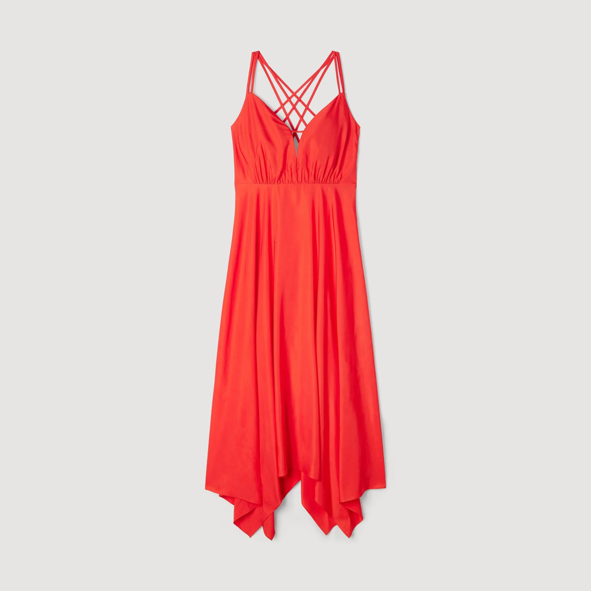 ASYMMETRIC MAXI DRESS - 1
