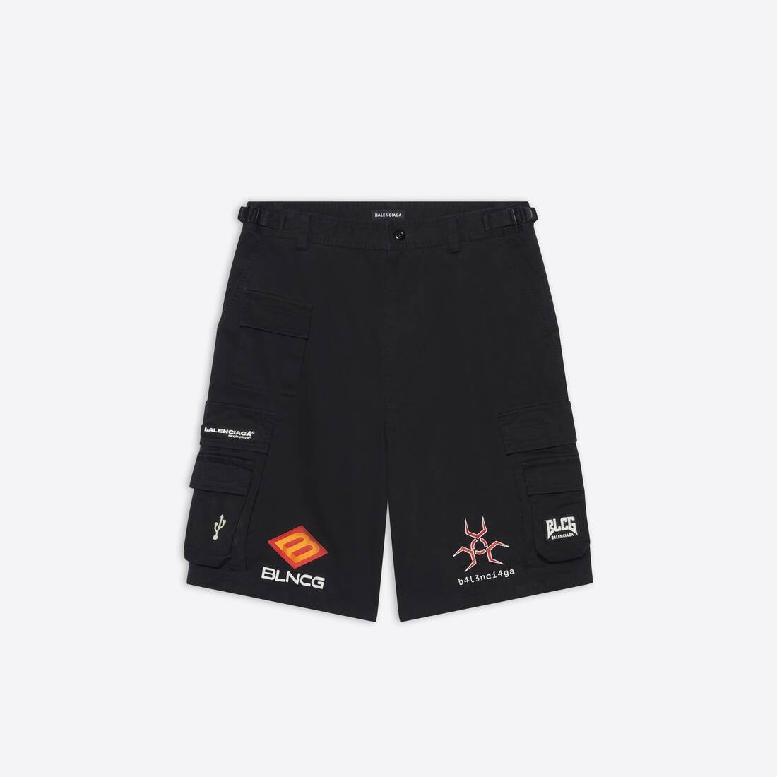 Men's Gamer Shorts in Black - 1