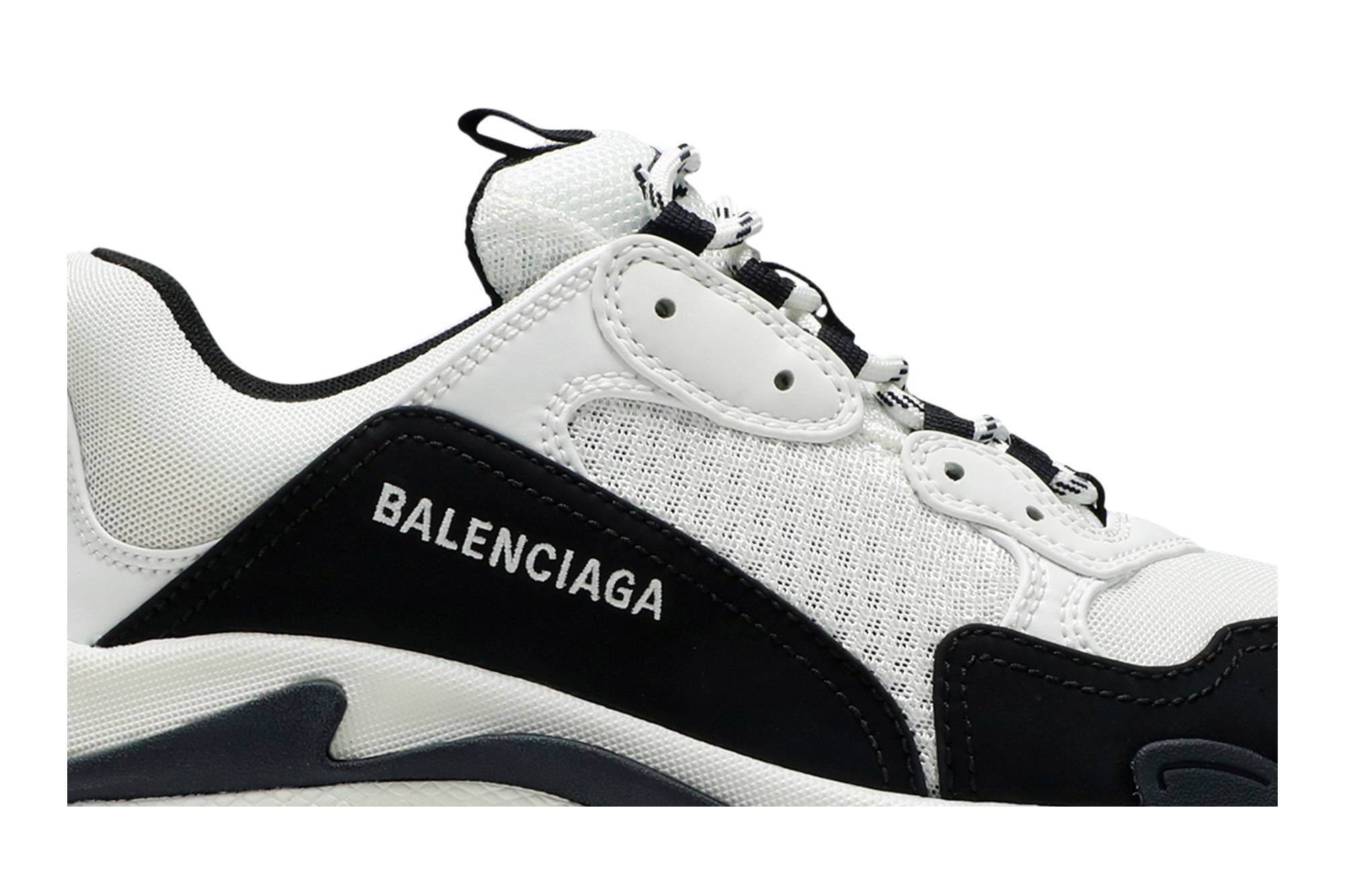 Balenciaga Triple S Sneaker 'White Black' - 2