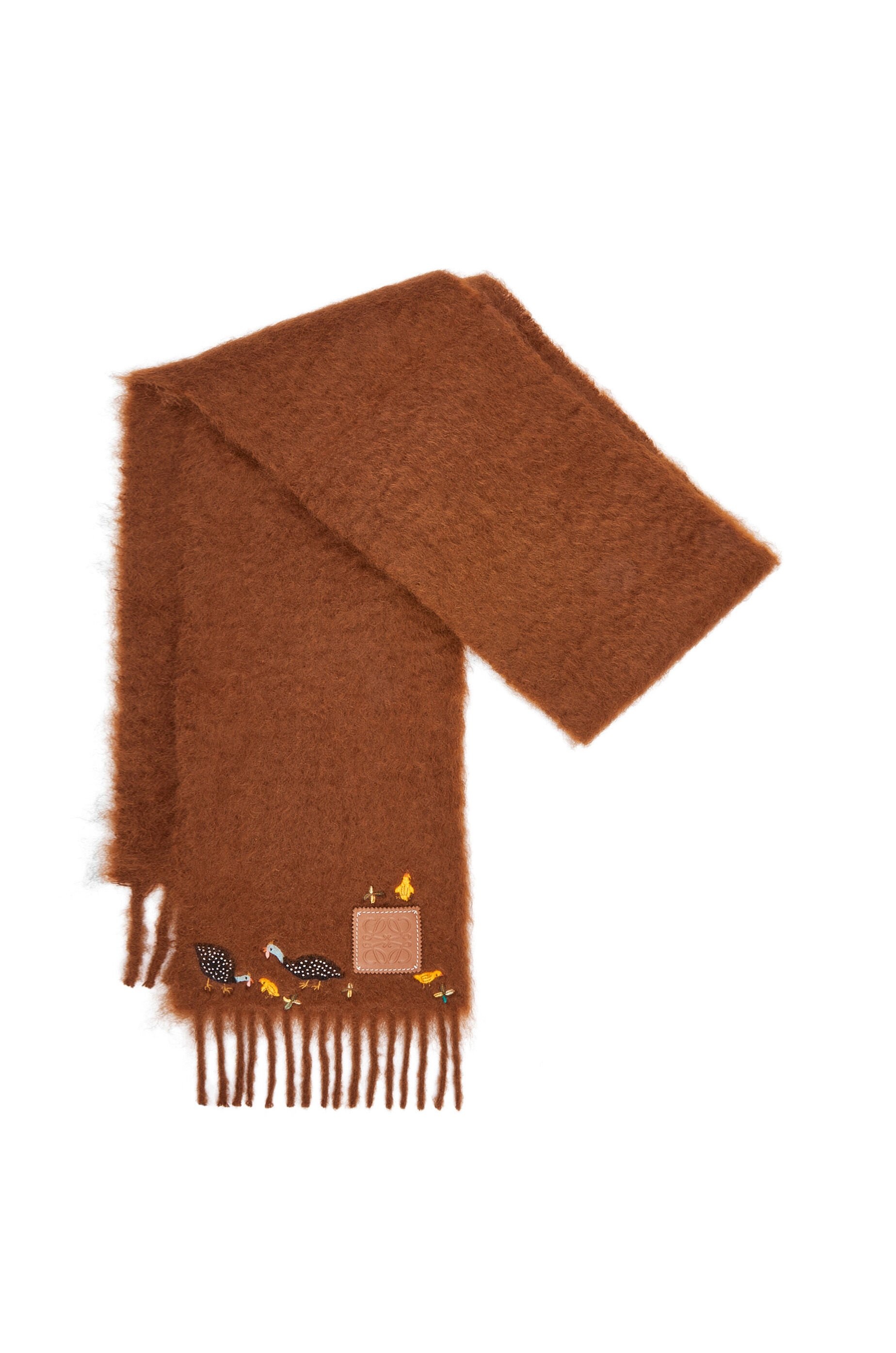Scarf in mohair and wool 3