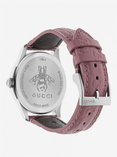GUCCI G-Timeless watch case 38 mm with the engraved GG monogram outlook
