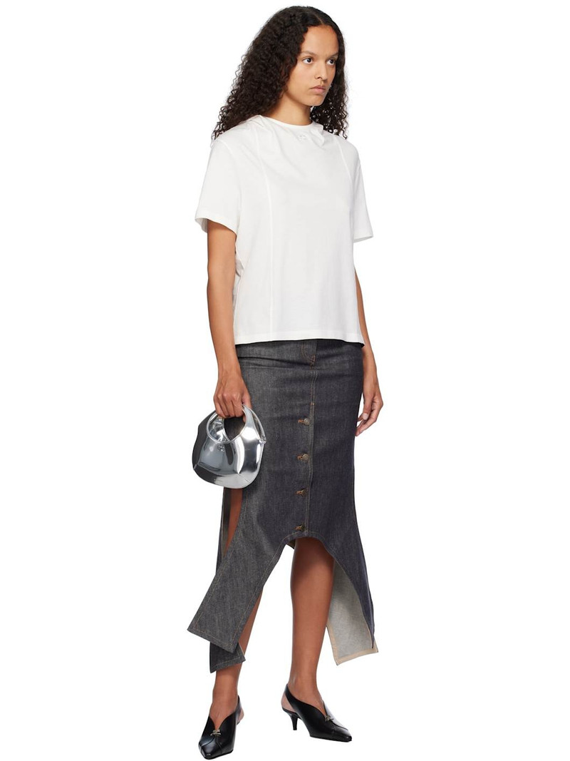 courrèges White Hooded T-shirt outlook