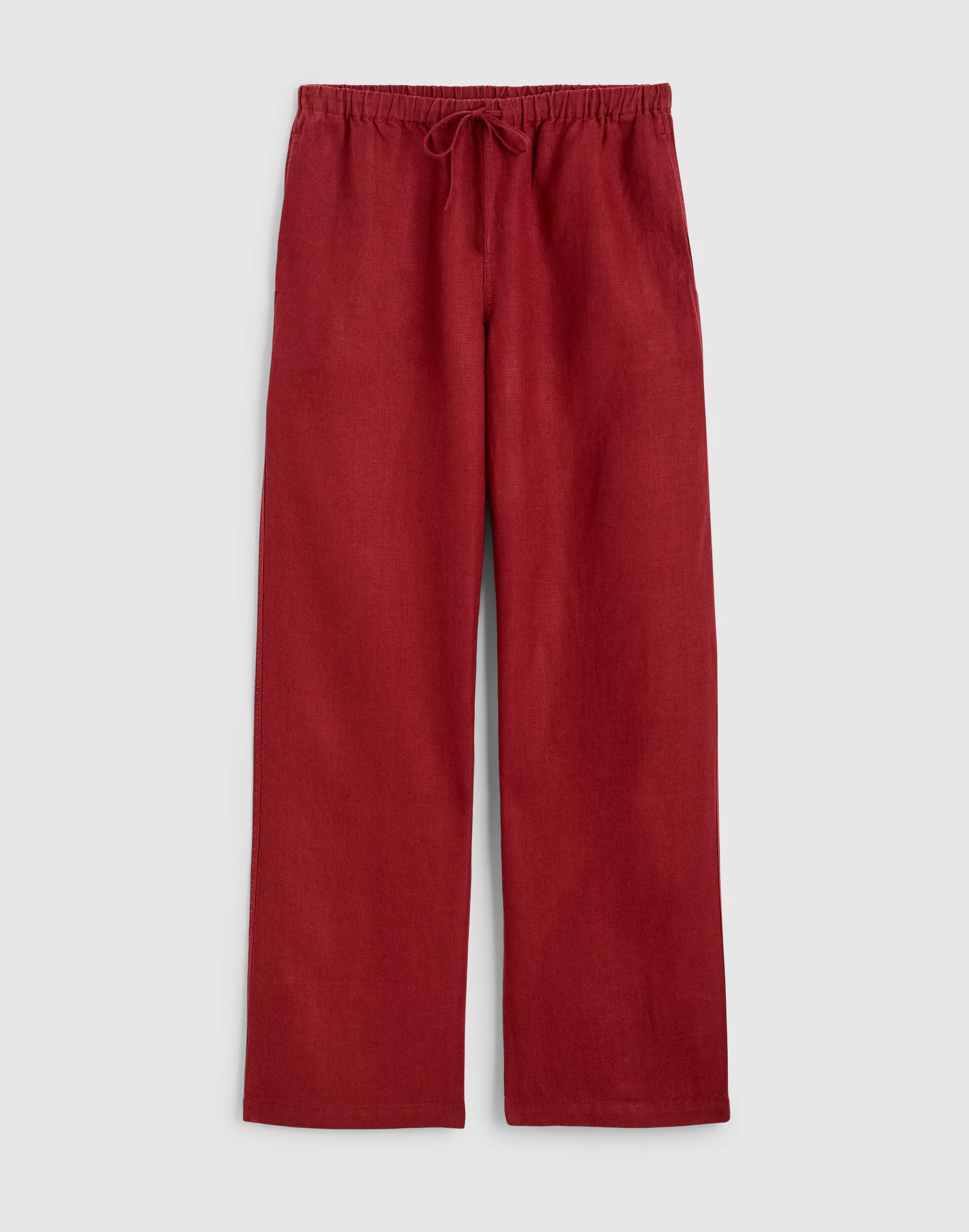 Pull-On Pants in 100% Linen - 1