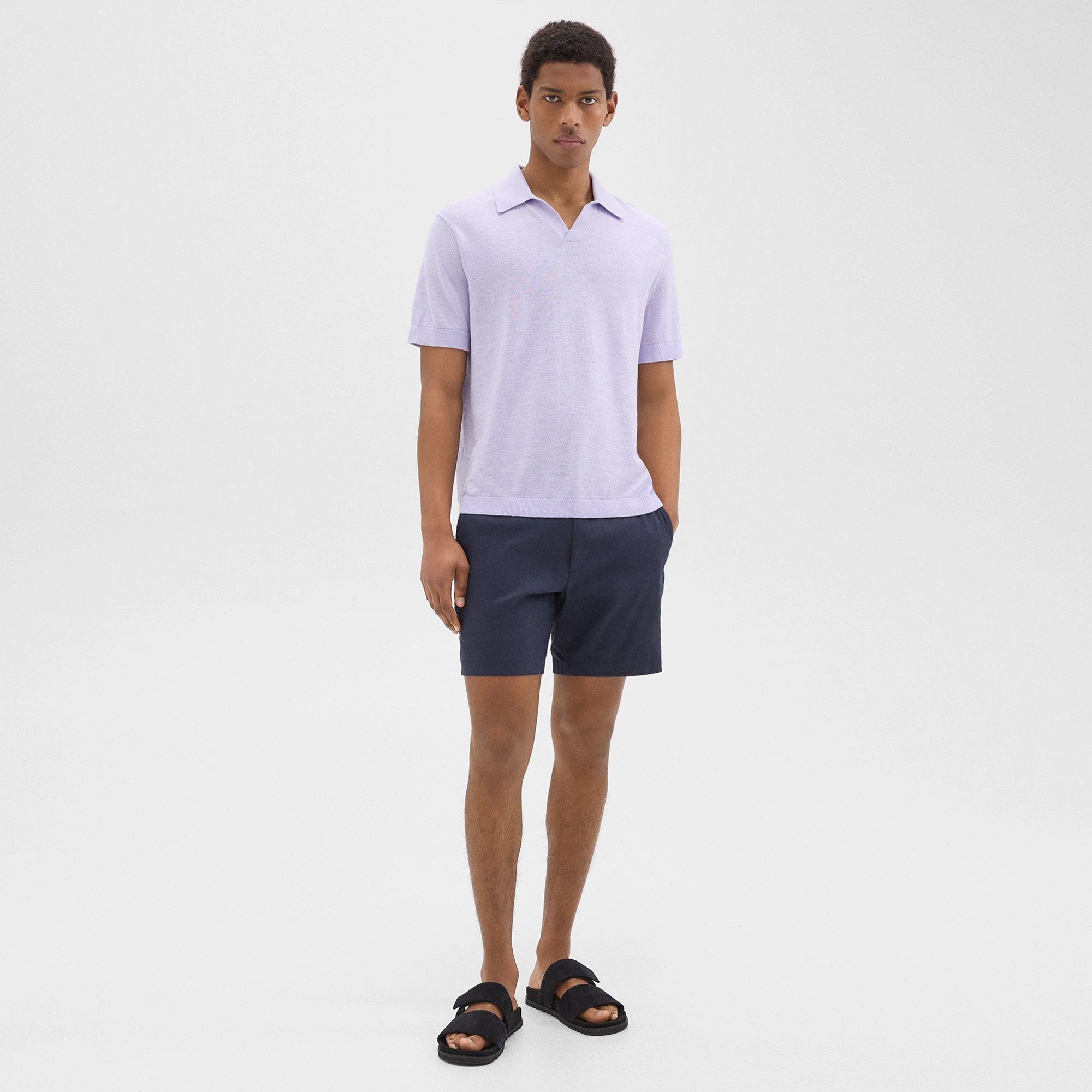 Brenan Polo Shirt in Cotton-Linen - 6