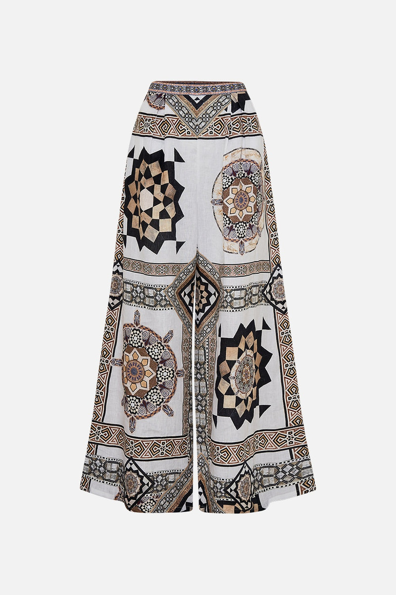 TUCK FRONT PANT - 1