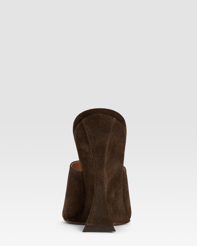 Suede mule 4