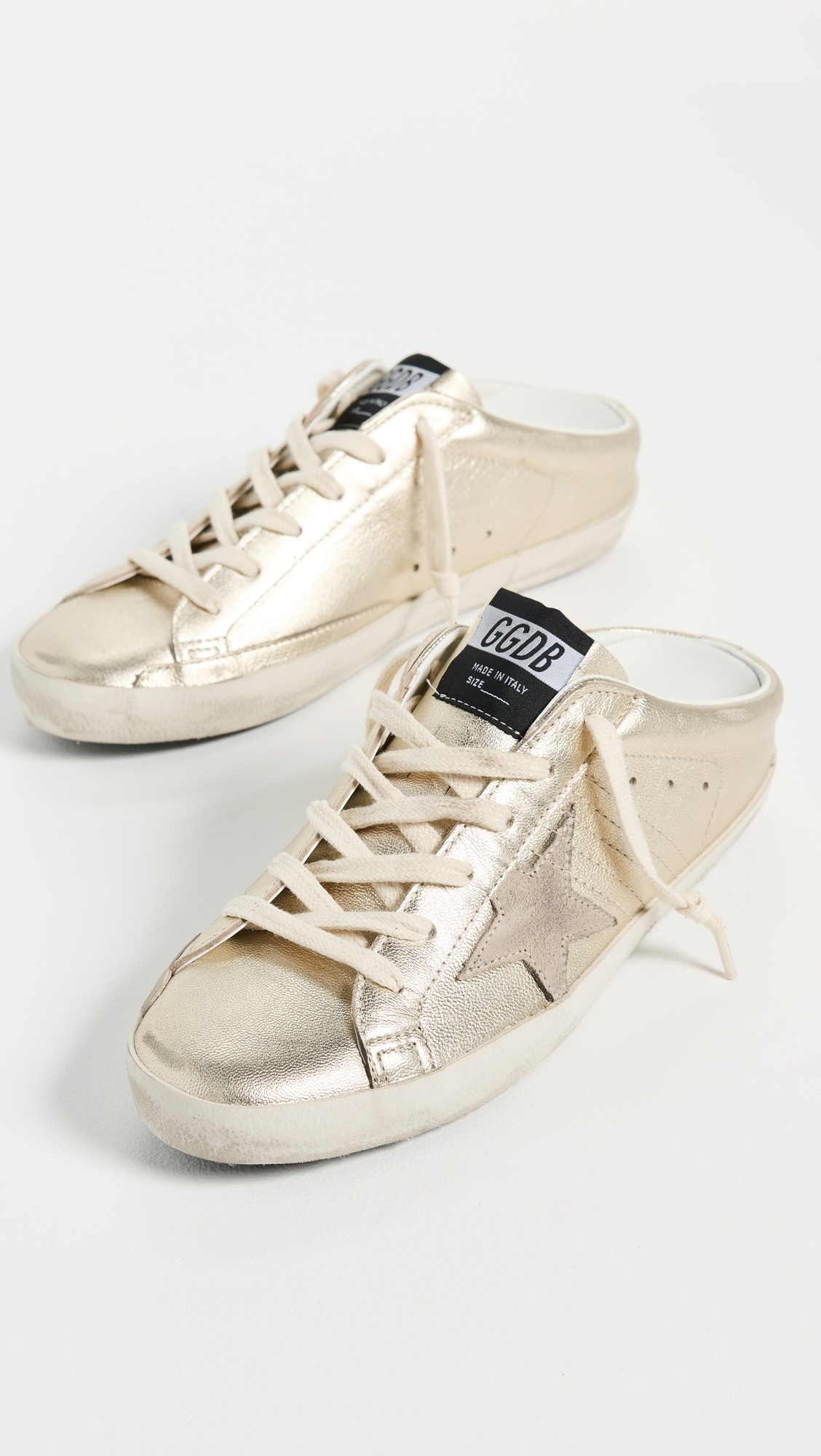 Super-Star Sabot Laminated Sneakers - 4