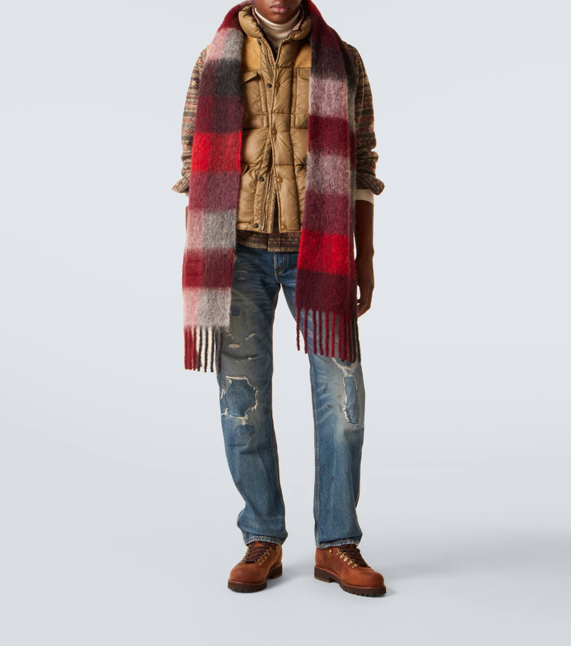 RRL by Ralph Lauren Leather-trimmed ripstop puffer vest outlook