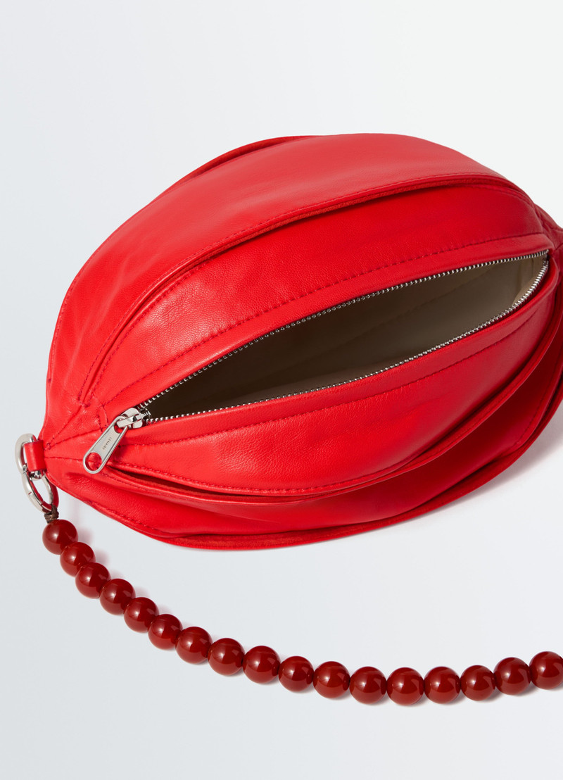 BALLOON SLITS BI-MATERIAL BAG IN LEATHER 3