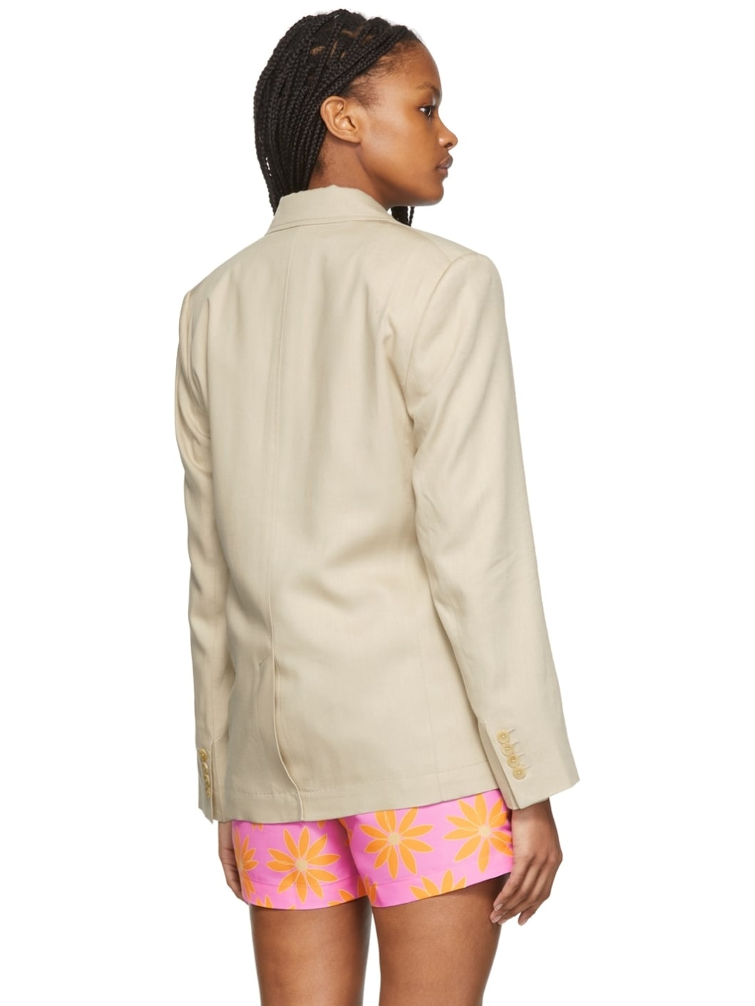 Beige 'La Veste Moulin' Blazer - 3