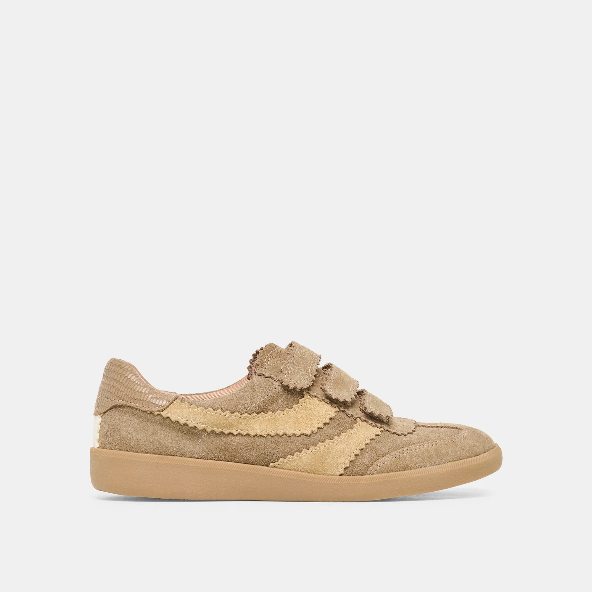 MERIT VELCRO SNEAKERS TAUPE MULTI LEATHER - 1