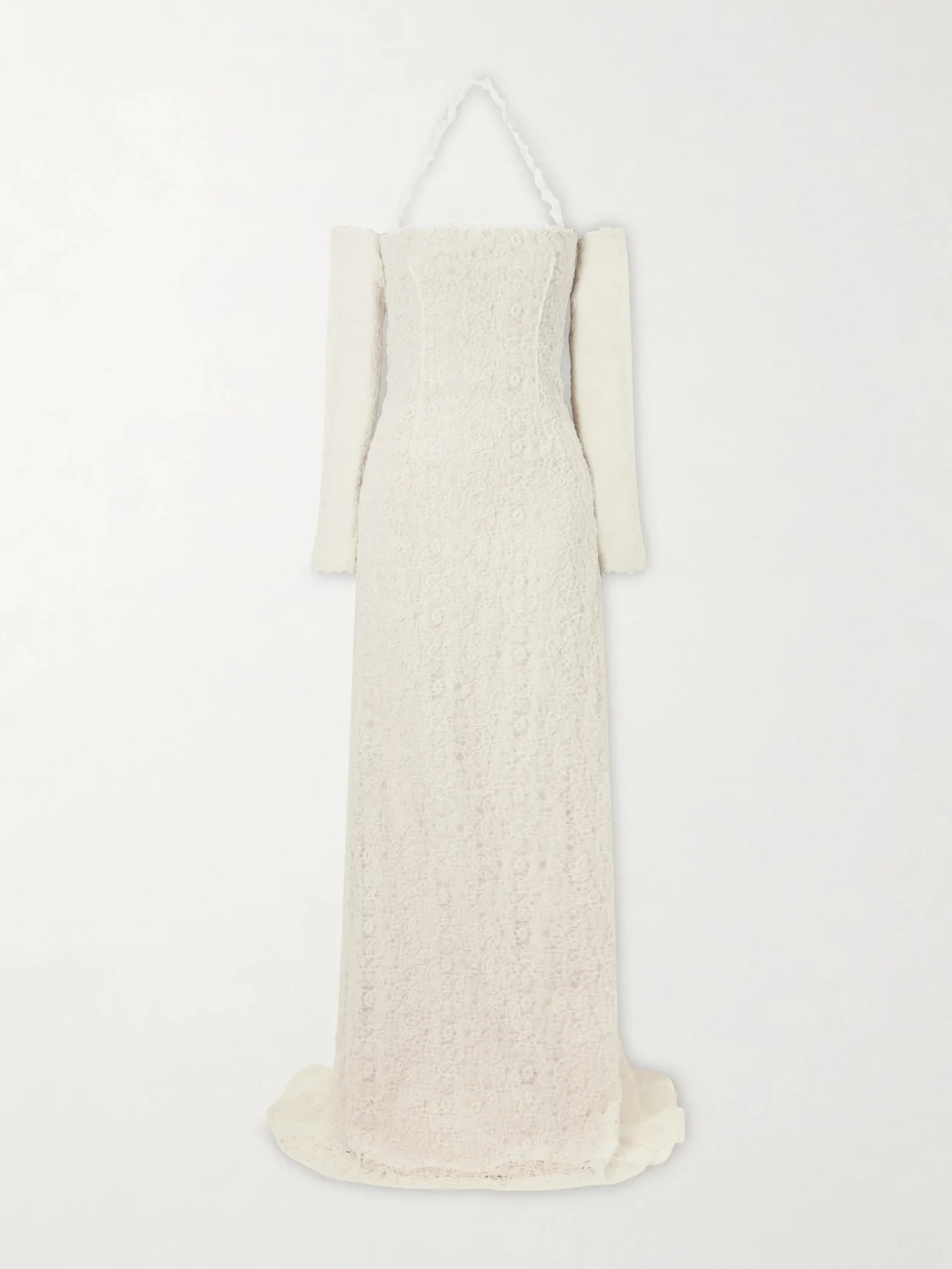 Evie Embroidered Tulle And Organza Gown - 1