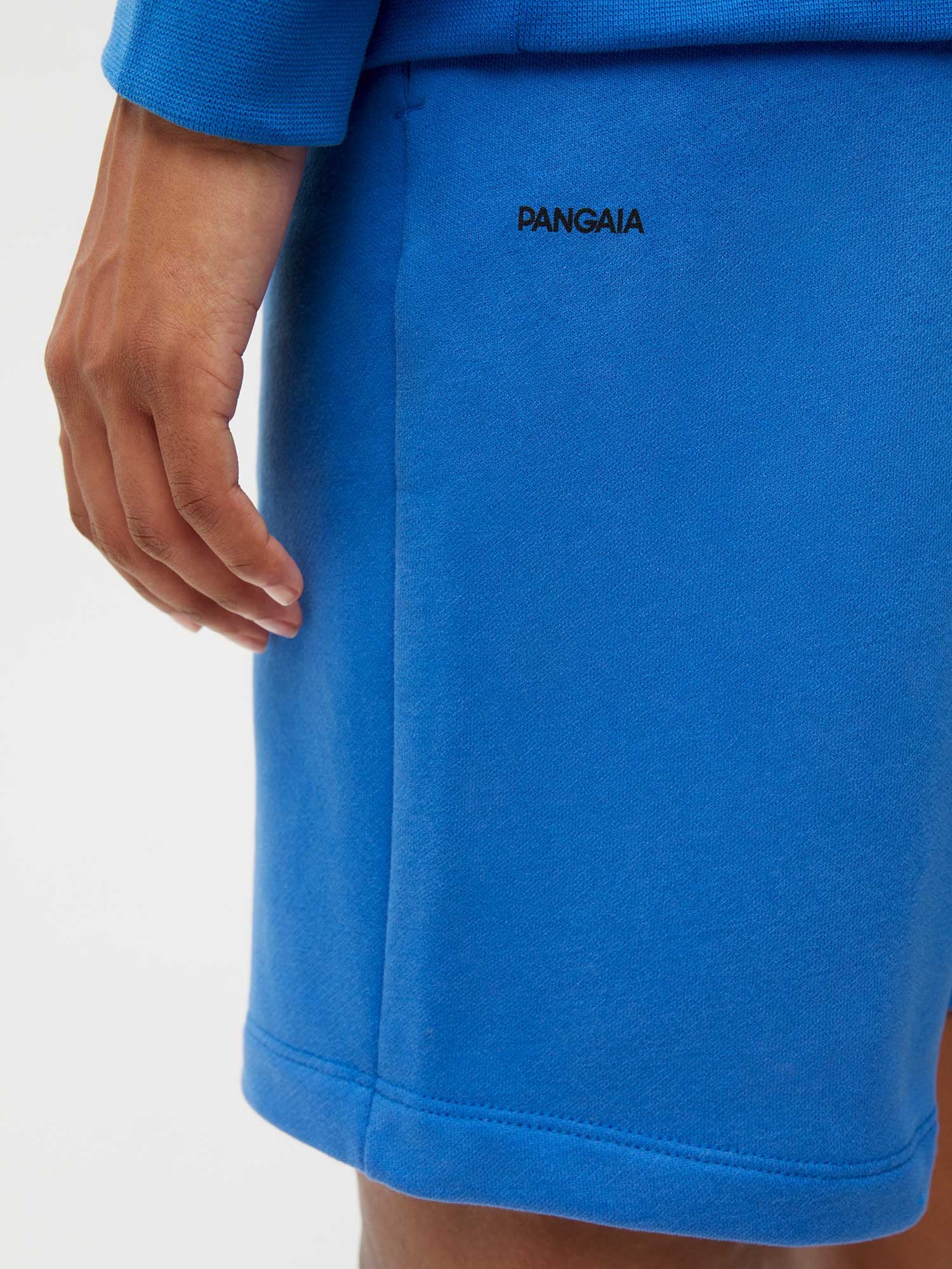 Womens 365 Midweight Long Shorts - Cobalt Blue - 3