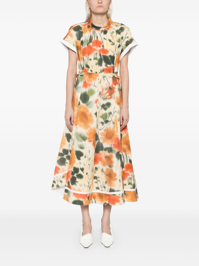 3.1 Phillip Lim Blurred Marigold midi dress outlook