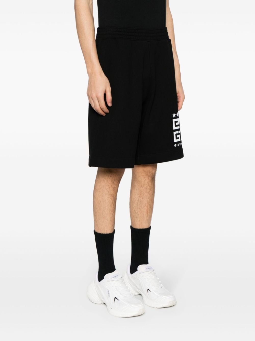 4G printed cotton shorts - 3