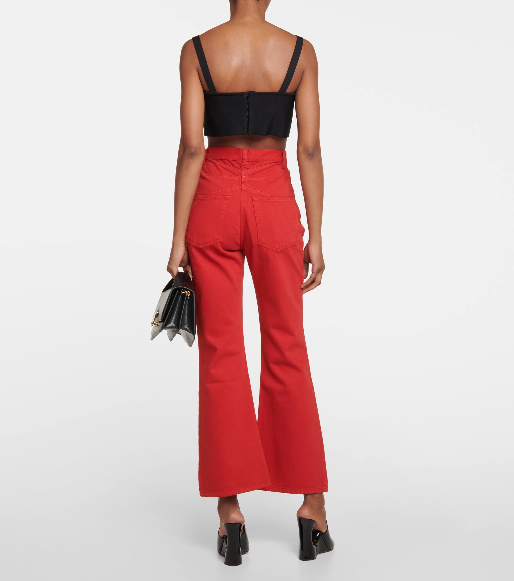 High-rise bootcut jeans - 3