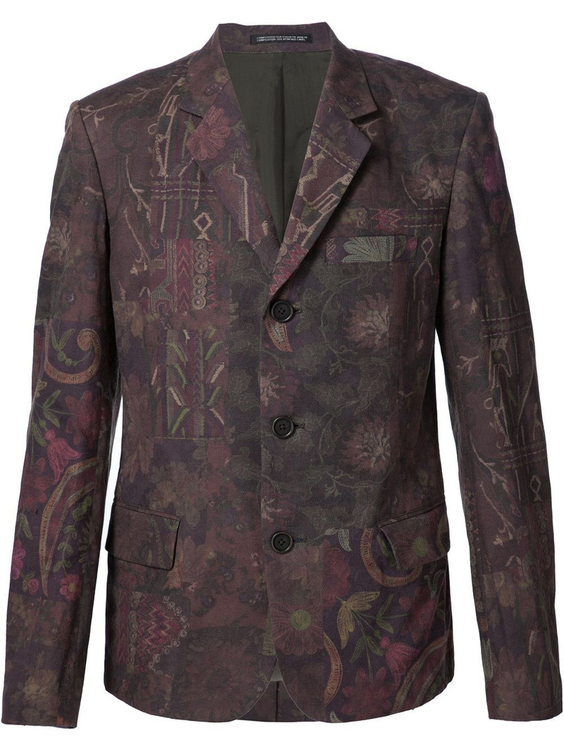 floral print blazer 1