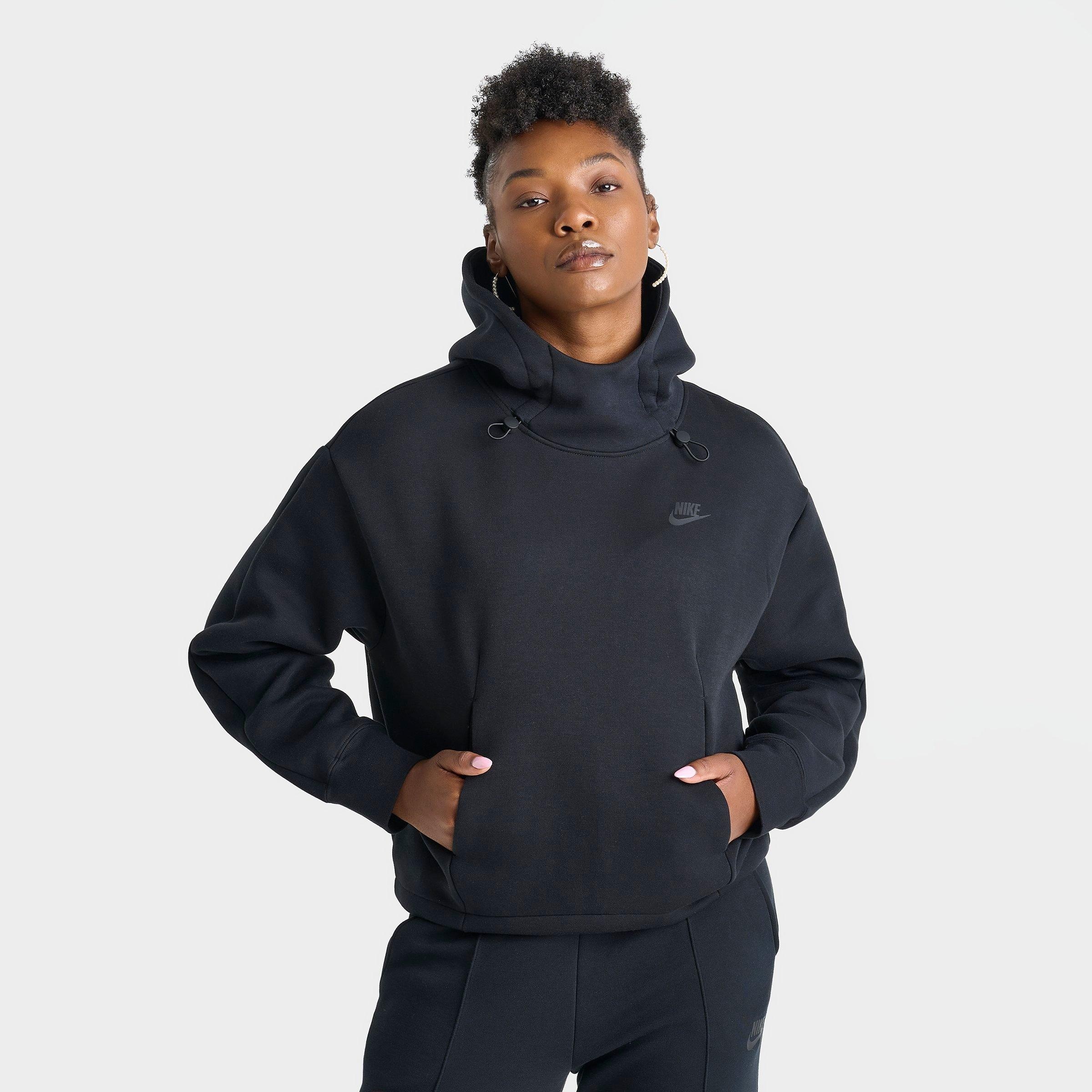 WOMEN'S NIKE SPORTSWEAR TECH FLEECE OVERSIZED HOODIE - 1