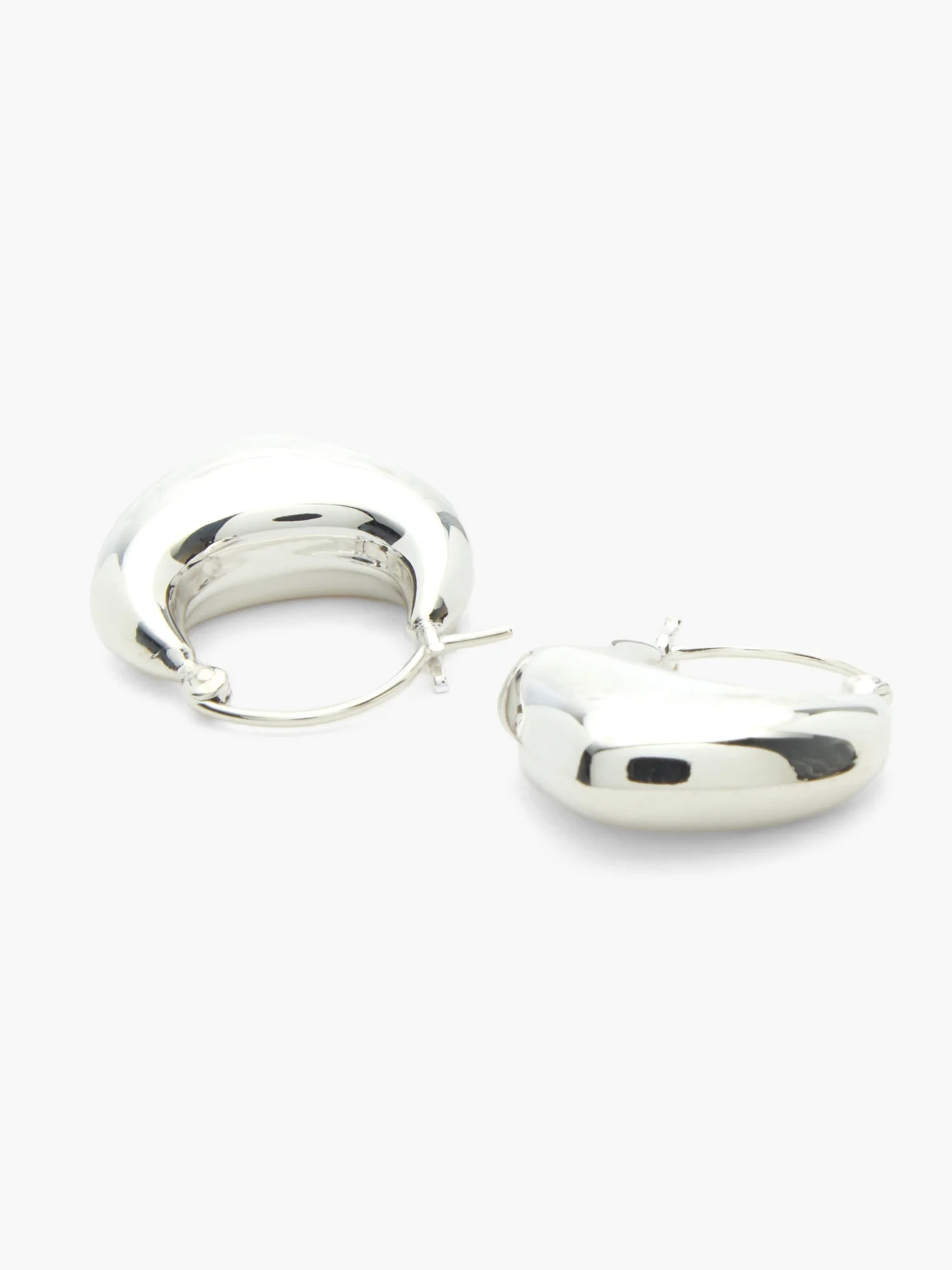 Venetia sterling-silver hoop earrings - 4