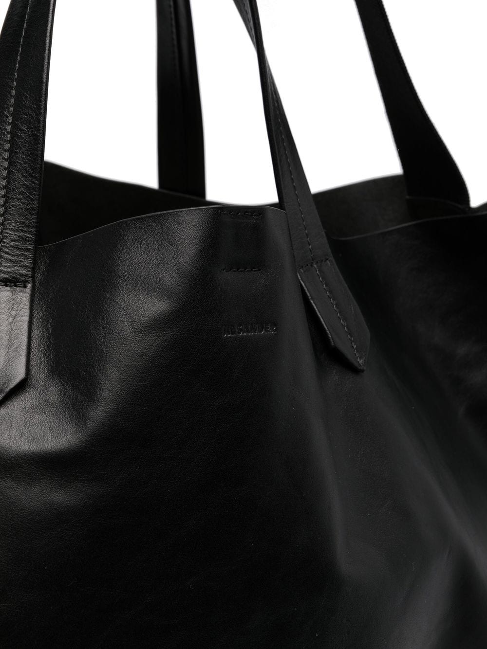 wrinkled-effect tote bag - 4