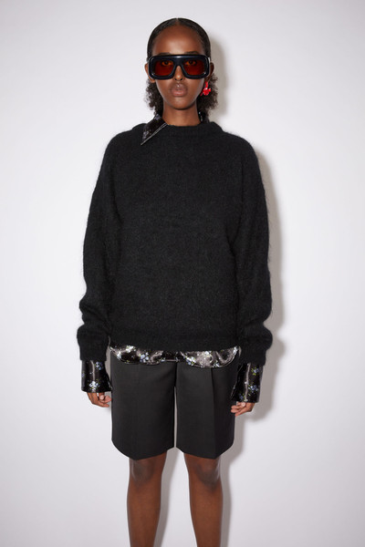 Acne Studios Mohair-blend Sweater - Black outlook