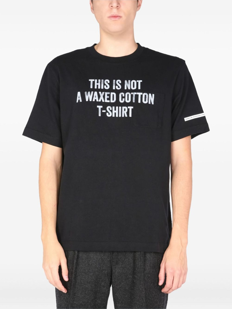 pocket-detail graphic-print T-shirt 1