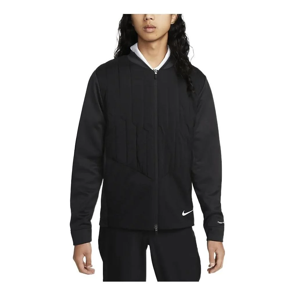 Nike THERMA-FIT 라펠 재킷 '블랙' DN1954-010 - 1