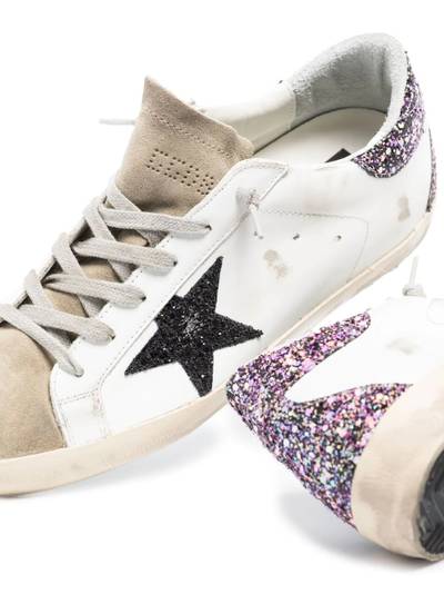 Golden Goose Super Star panelled low-top trainers outlook