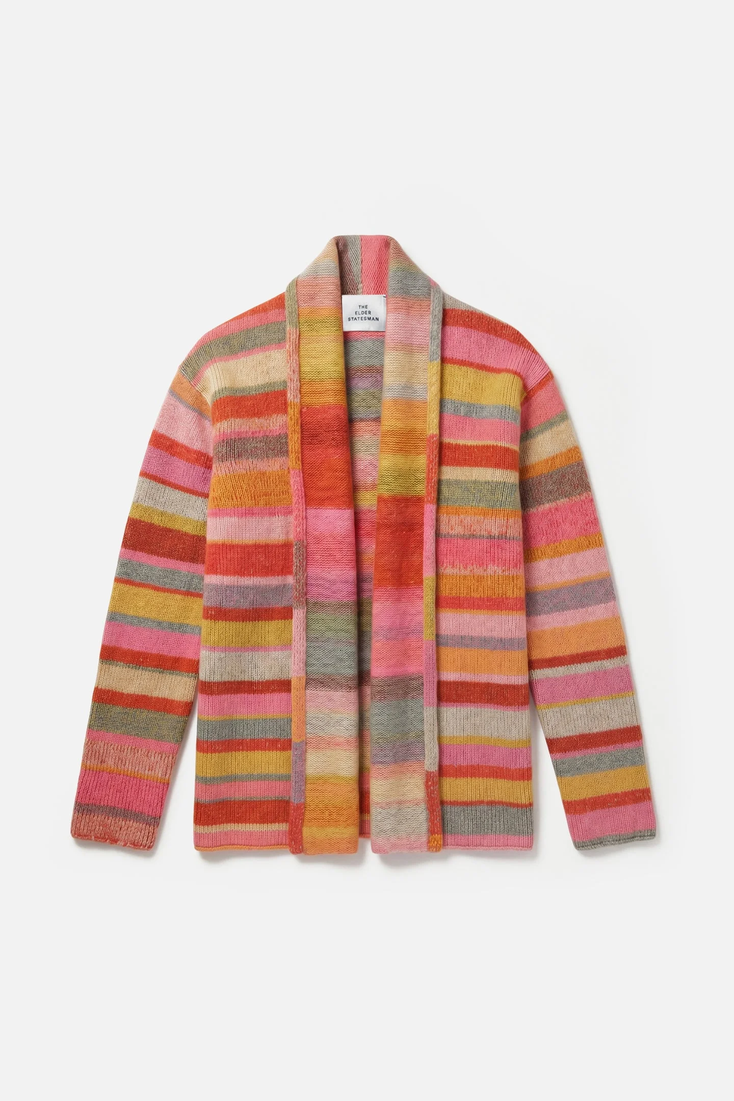 STRIPE SMOKING JACKET - 1