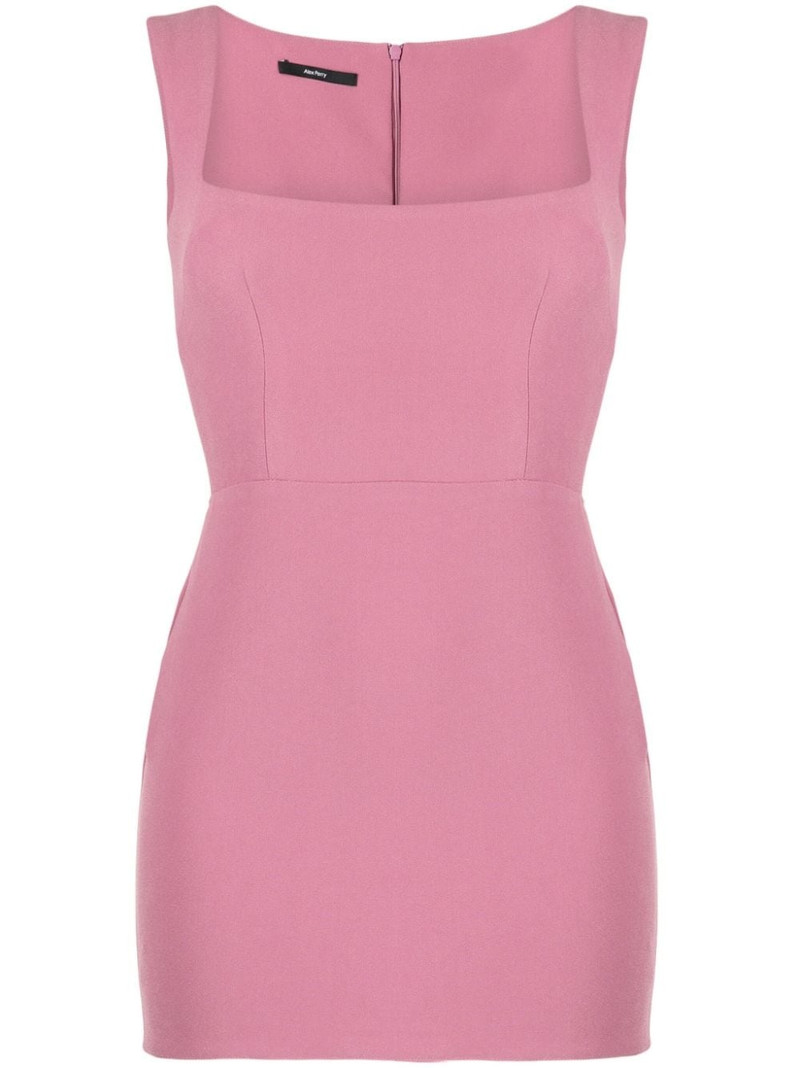 square-neck minidress 1
