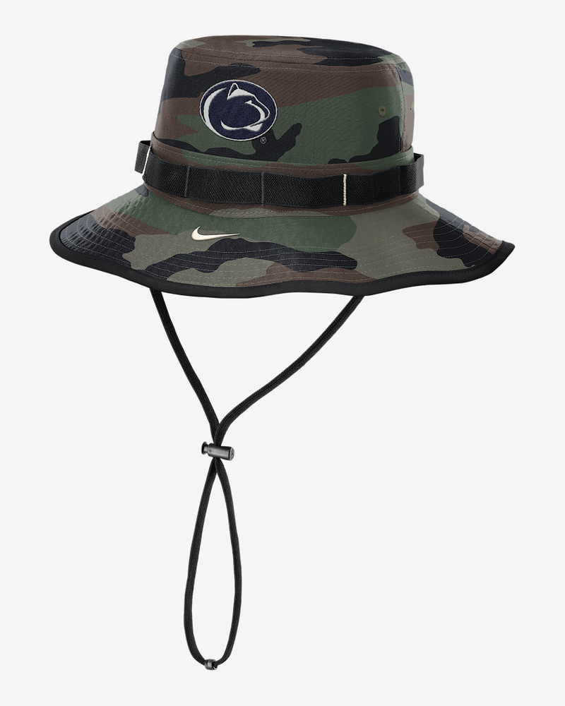 Penn State 2025 Military Appreciation Boonie Men's Nike Dri-FIT College Bucket Hat 1