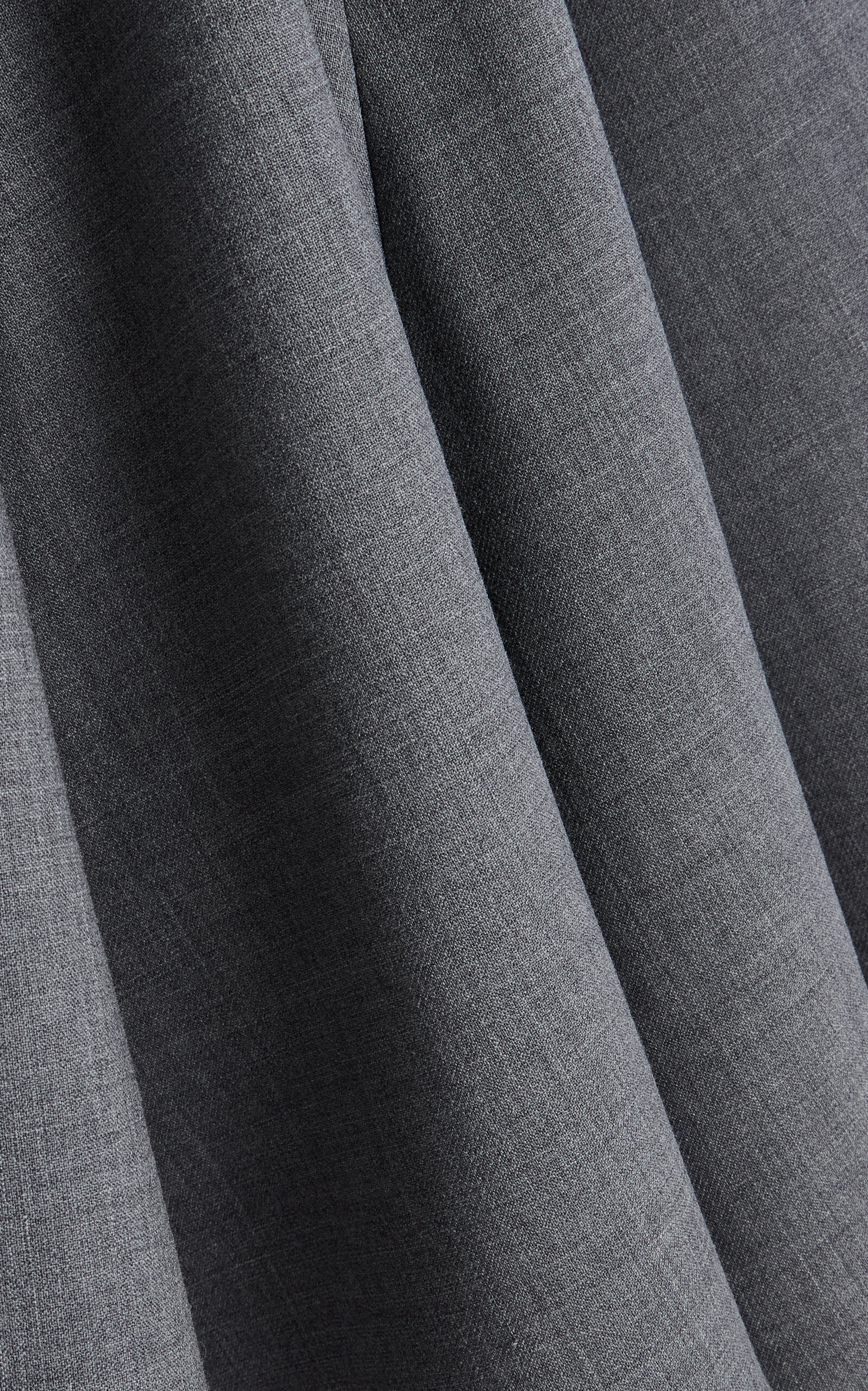 Pleated Wool-Blend Midi Skirt grey - 7