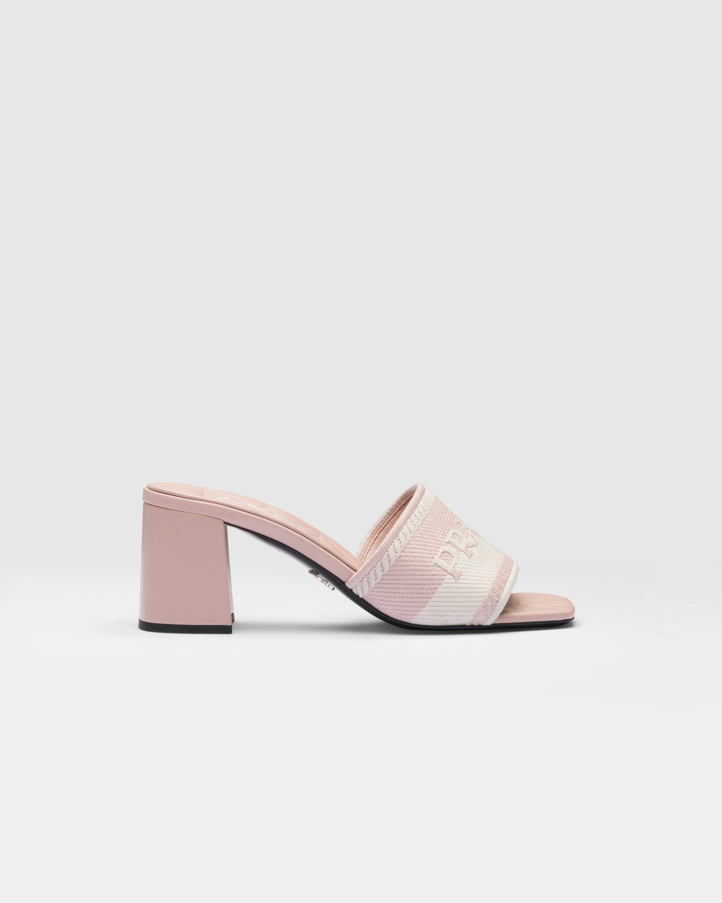 Embroidered fabric sandals - 2